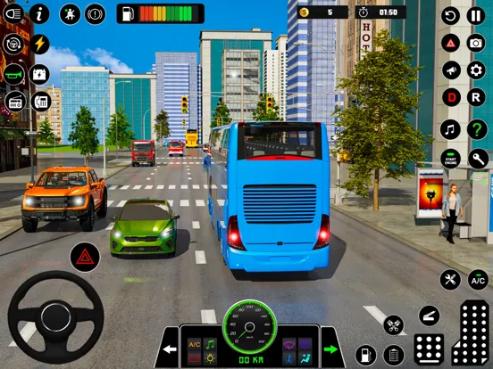 City Passenger Bus Drive Games iPad 應用截圖