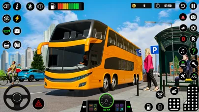 City Passenger Bus Drive Games應用截圖
