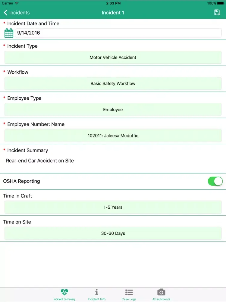 Cloud EPC iPad  Screenshots