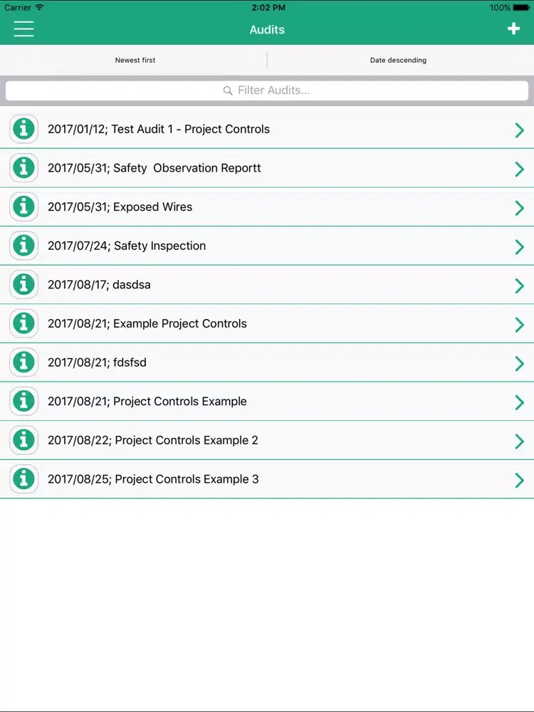 Cloud EPC iPad  Screenshots