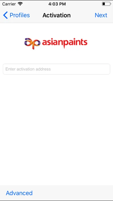 ภาพหน้าจอของ APL Authenticator
