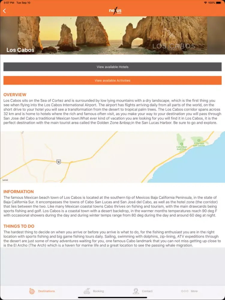 NexusTours - Connect2Nexus 3.0 iPad  Screenshots