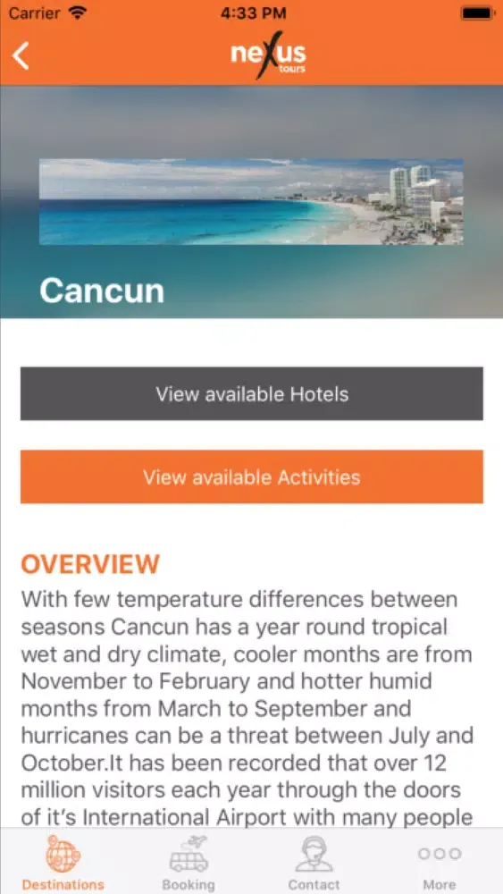 NexusTours - Connect2Nexus 3.0 Screenshots
