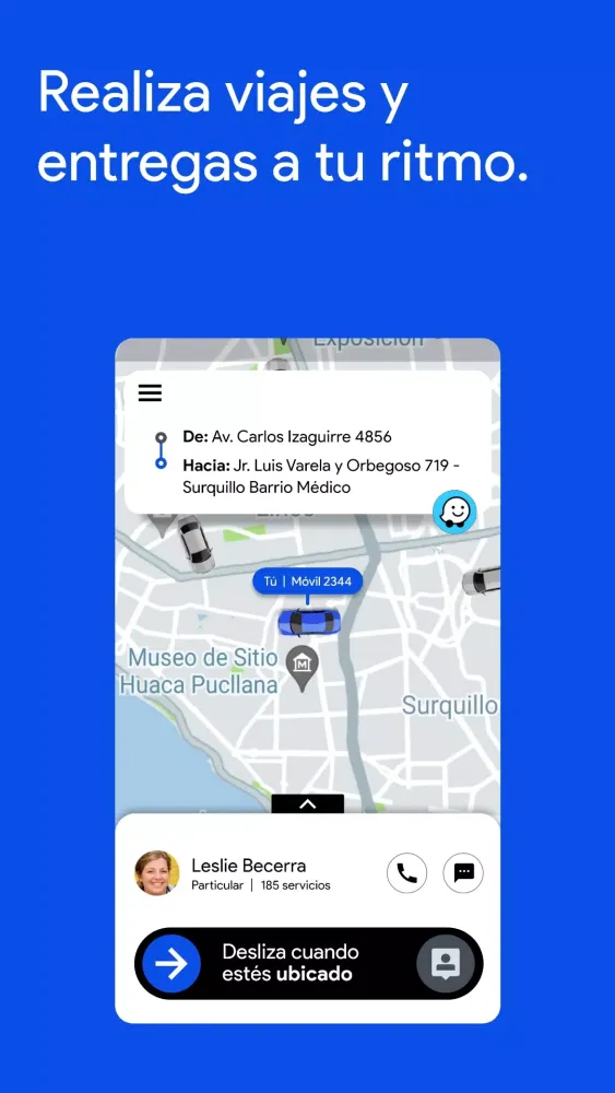 Tangkapan layar Directo Conductor