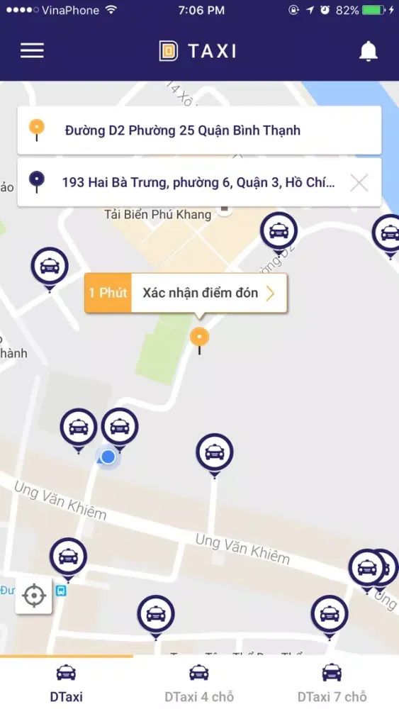 DTaxi سکرین شاٹس