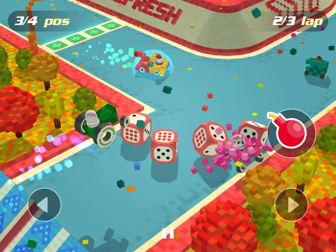 Capturas de pantalla de Blocks Racing iPad 