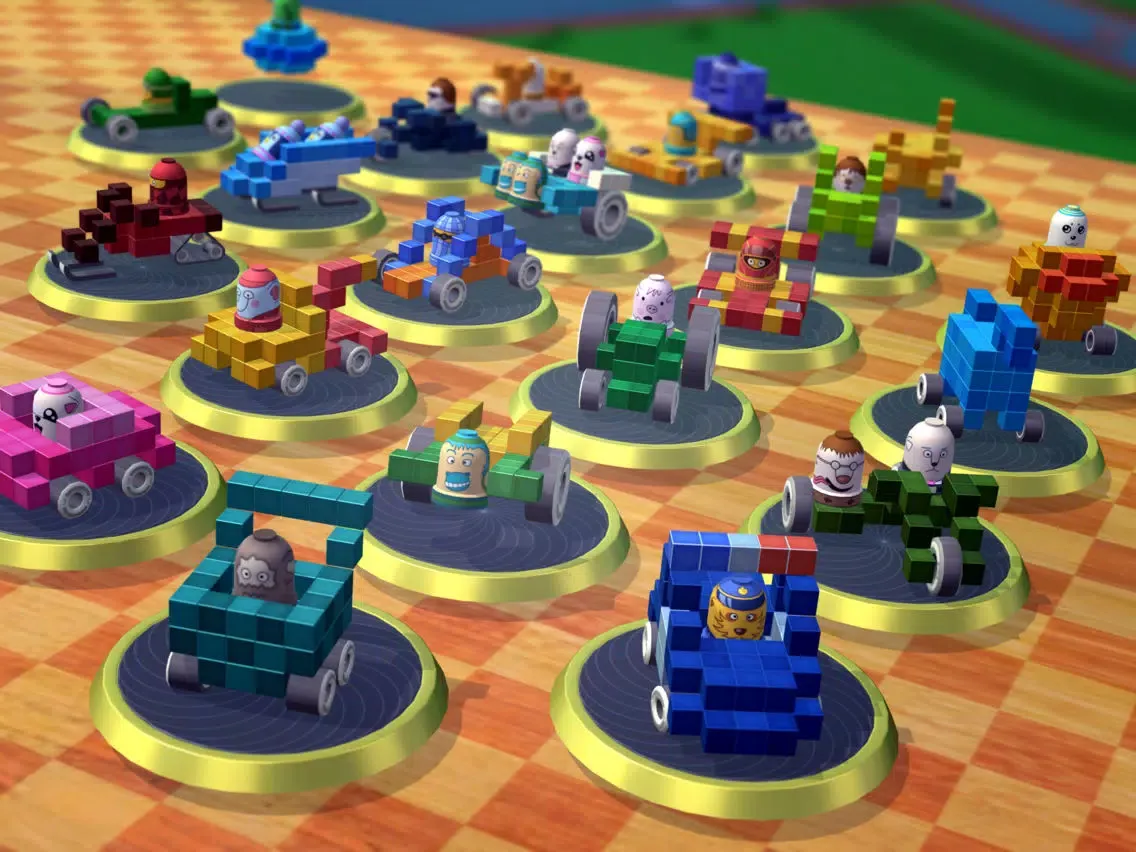 Capturas de pantalla de Blocks Racing iPad 