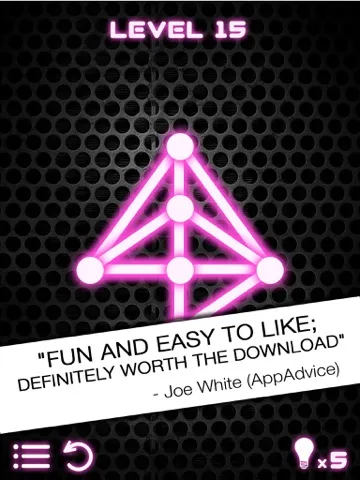 Capturas de tela do Glow Puzzle Free iPad 