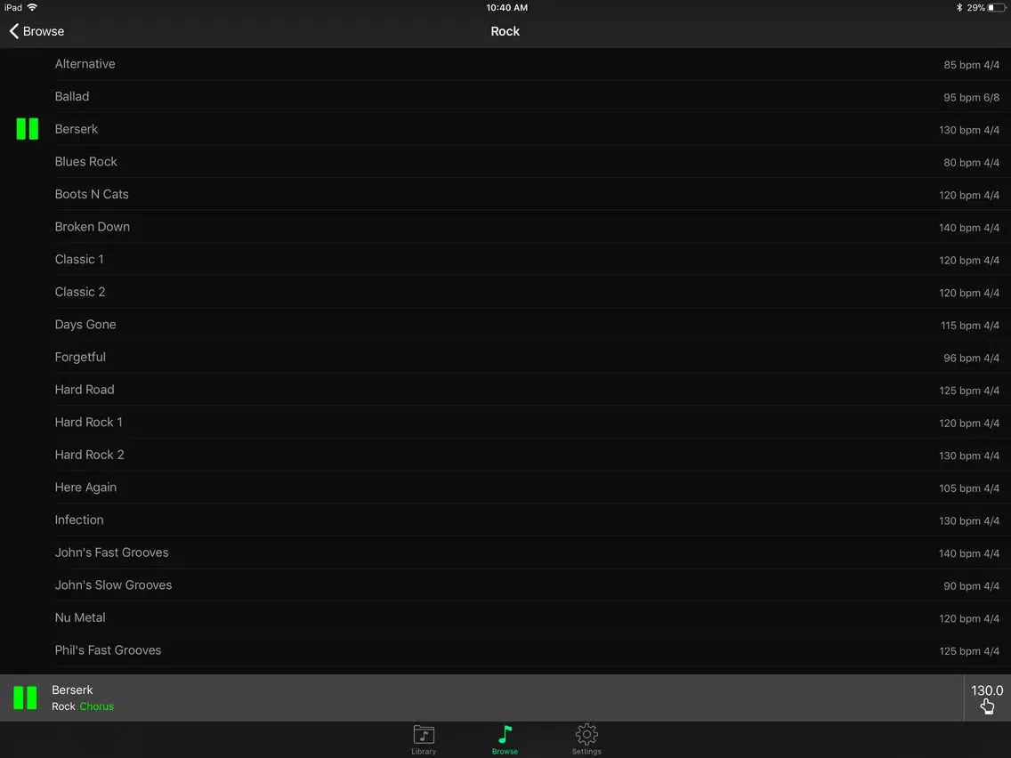 BeatsBot iPad 應用截圖