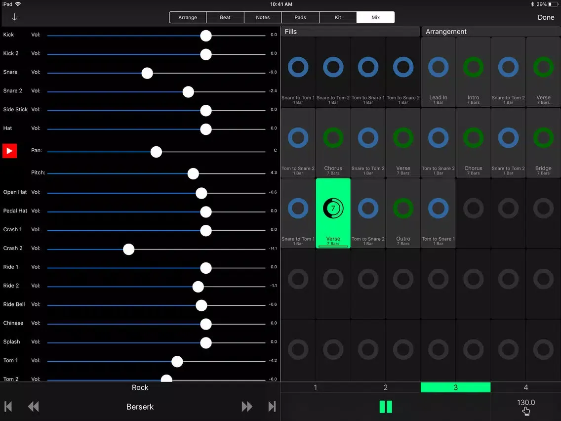 BeatsBot iPad 應用截圖
