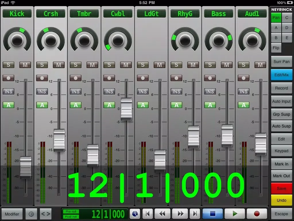 V-Control Pro iPad  スクリーンショット