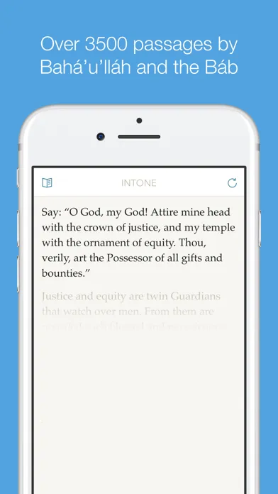 صور Intone – The Bahá'í Writings