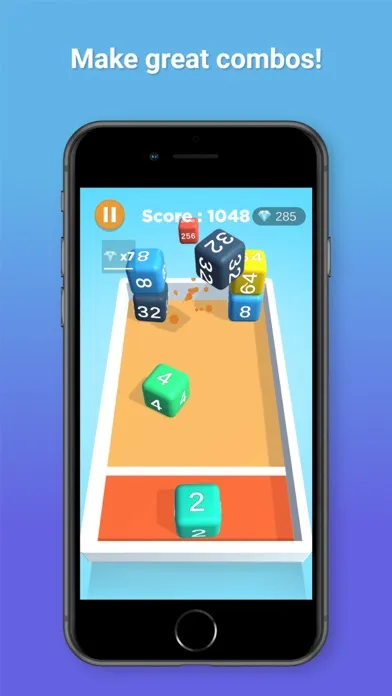 4096 Merge Puzzle Game 스크린샷