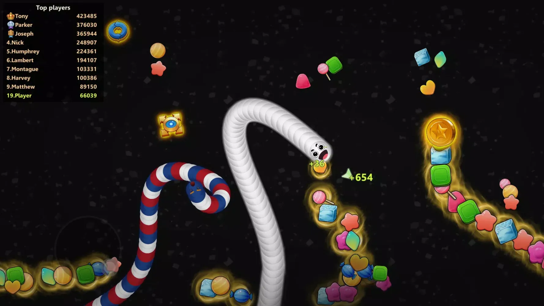 Captures d'écran de Snake Zone.io