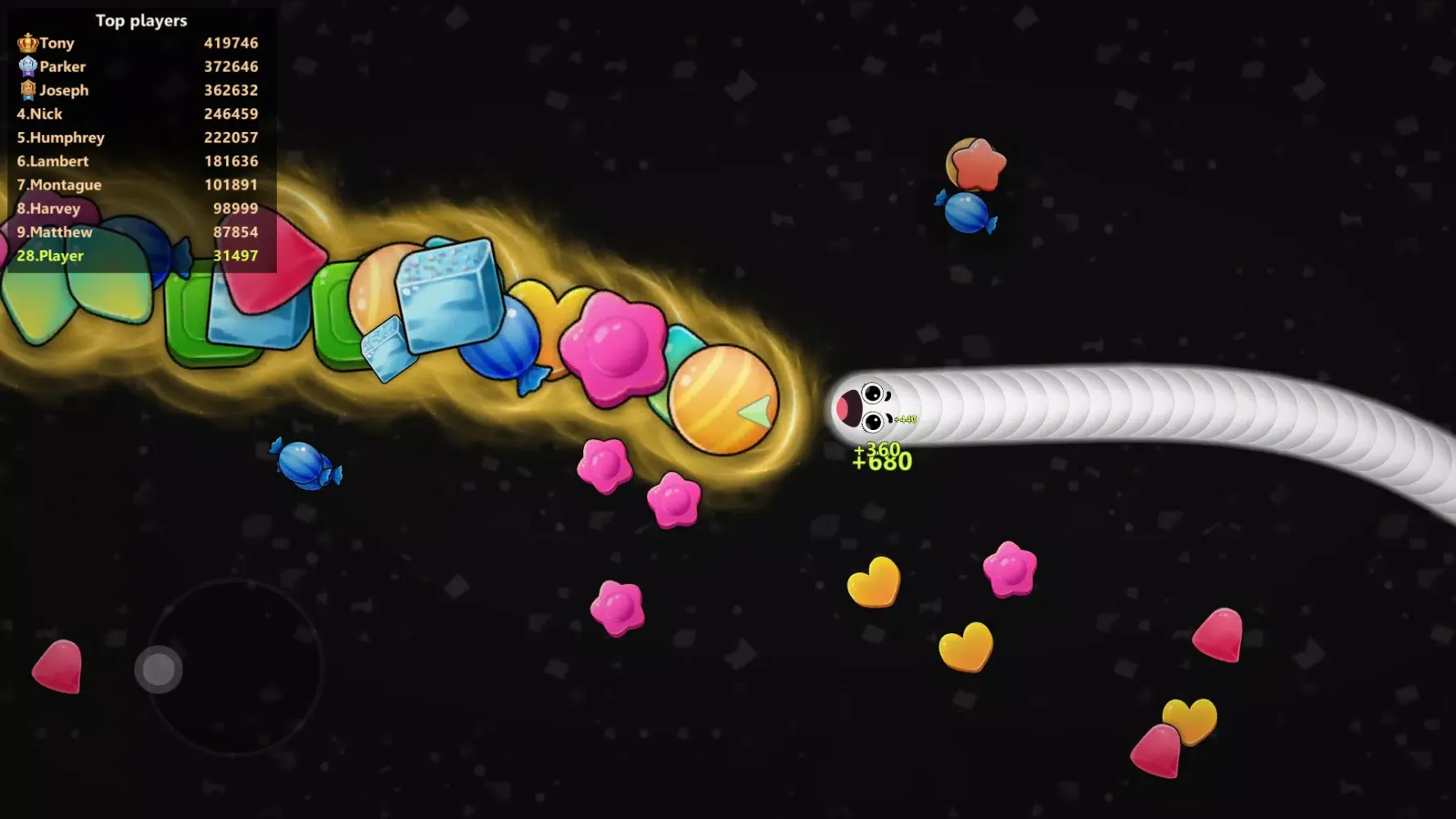 Captures d'écran de Snake Zone.io