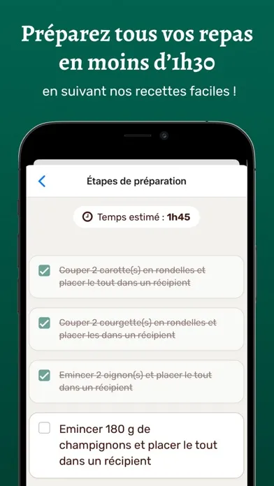 Capturas de pantalla de Pancia : Batch Cooking