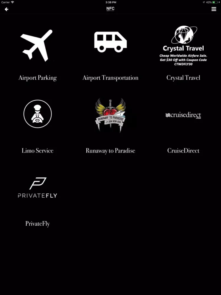 Скриншоты NFC Amenity Management Denver iPad 