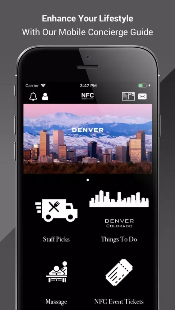 Скриншоты NFC Amenity Management Denver