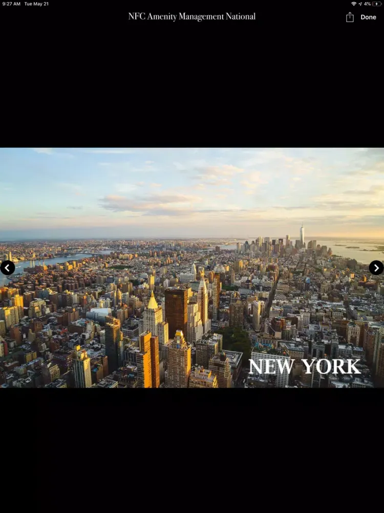 Capturas de pantalla de NFC Amenity USA iPad 