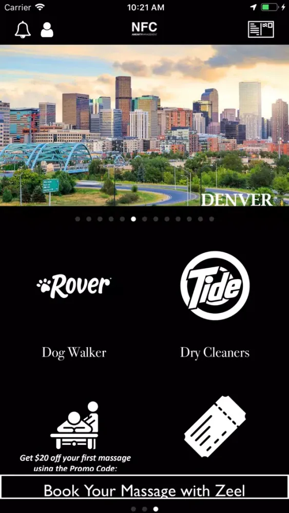 Capturas de pantalla de NFC Amenity USA