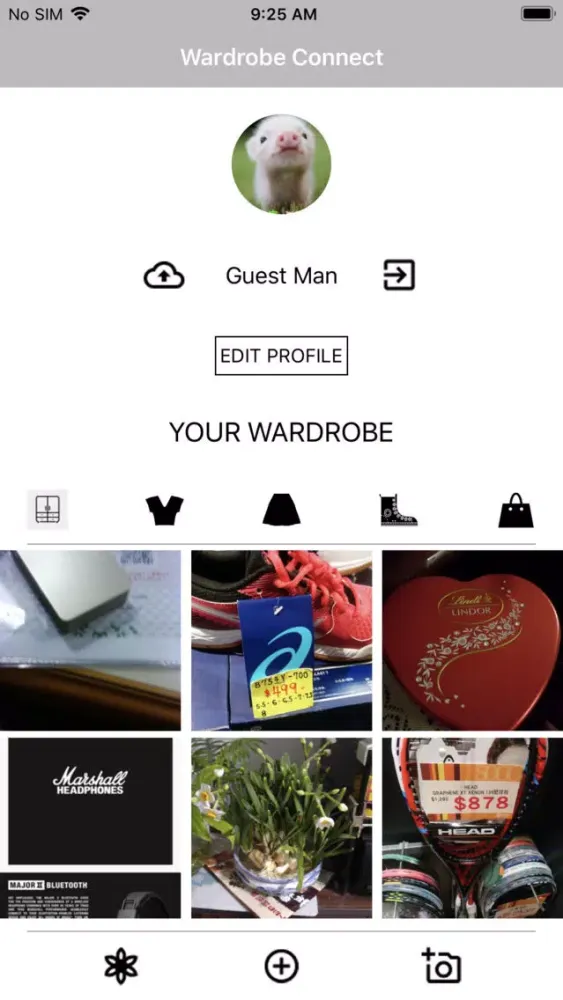 ภาพหน้าจอของ Wardrobe Connect
