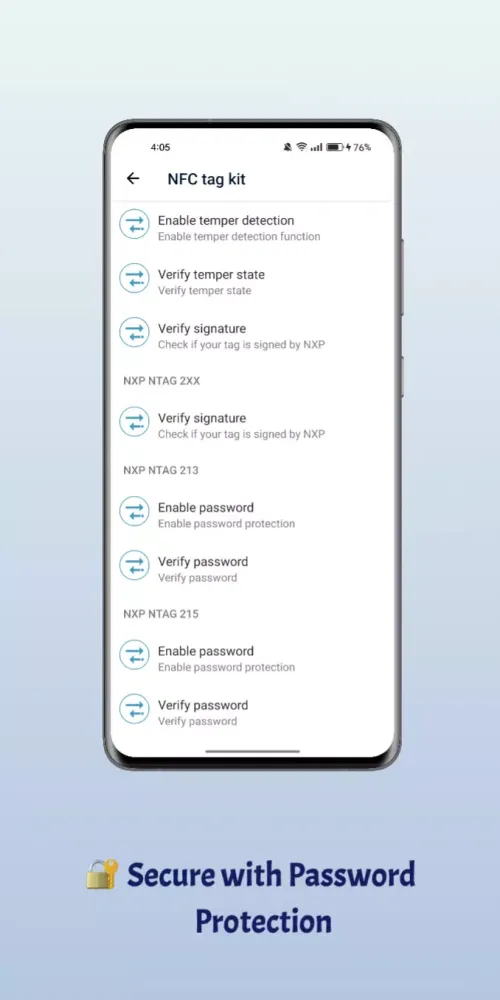 NFC Reader and Writer スクリーンショット