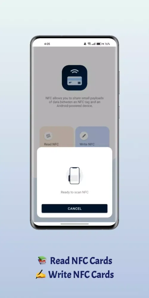 NFC Reader and Writer スクリーンショット