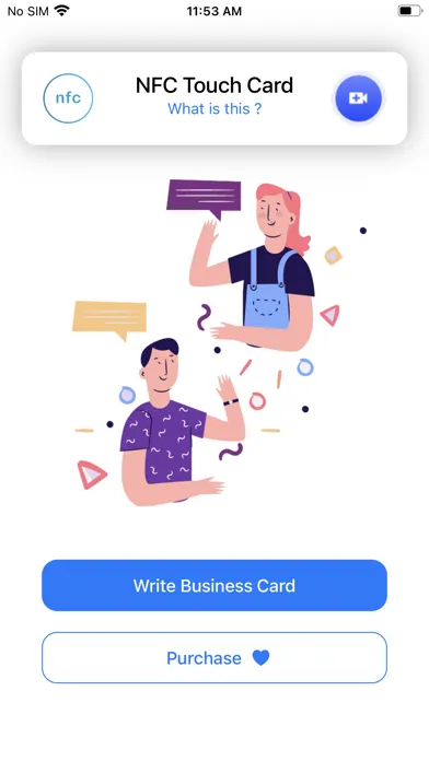 Capturas de pantalla de Touchless Card