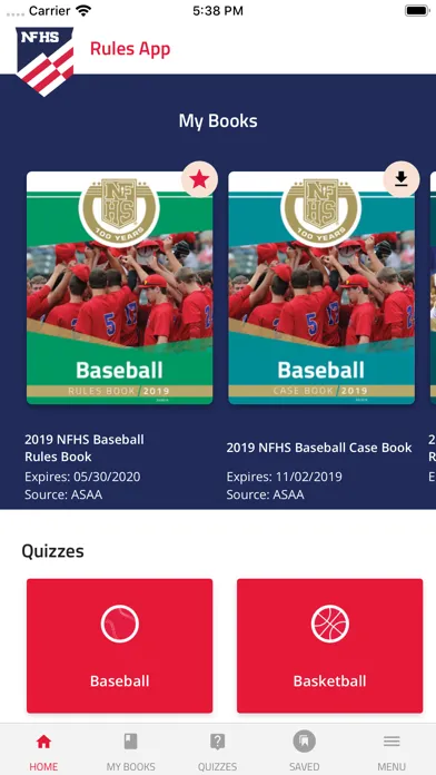 NFHS Rules স্ক্রিনশট