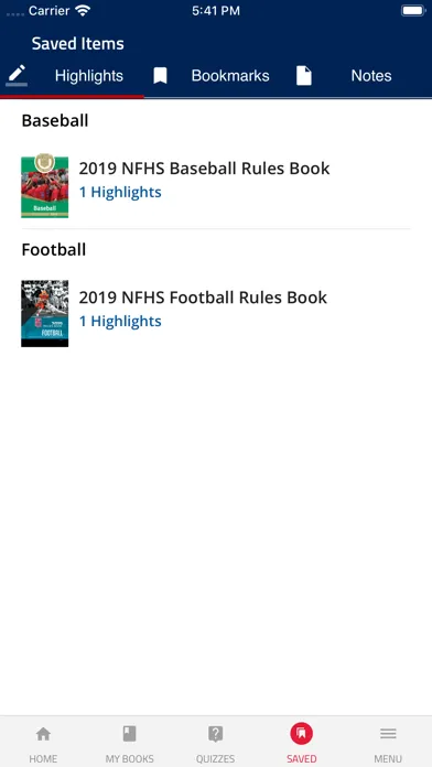NFHS Rules স্ক্রিনশট