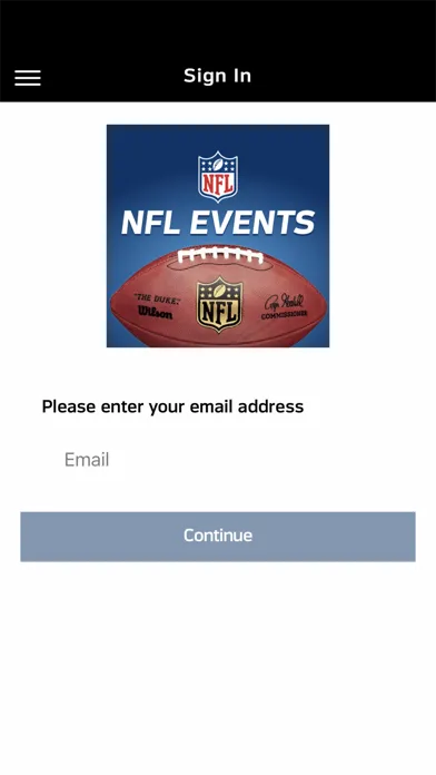 Captures d'écran de NFL Events