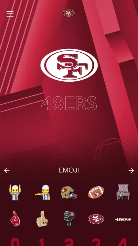 NFL Emojis スクリーンショット