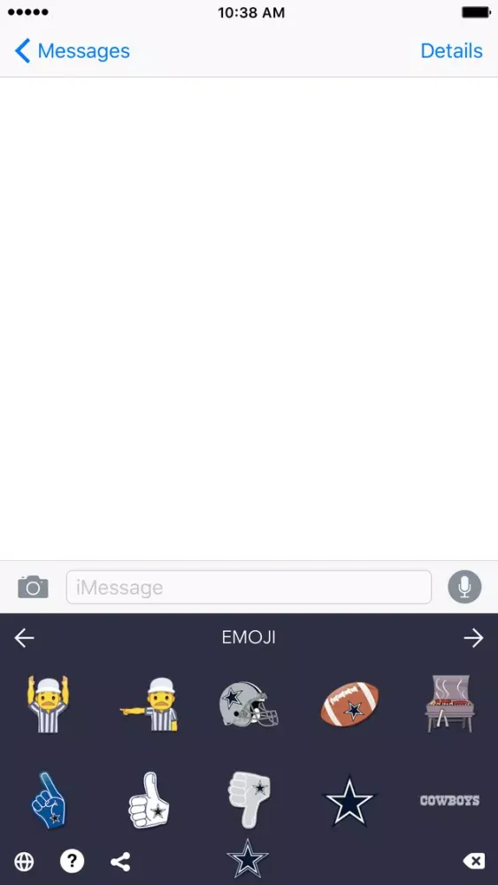 NFL Emojis スクリーンショット