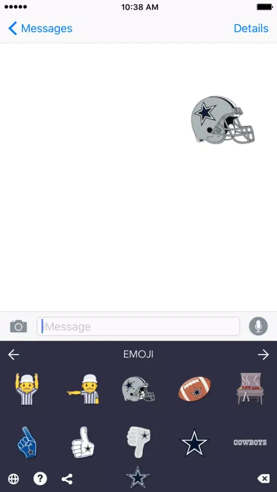 NFL Emojis スクリーンショット