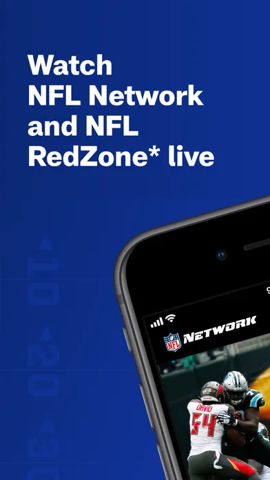Capturas de tela do NFL Network