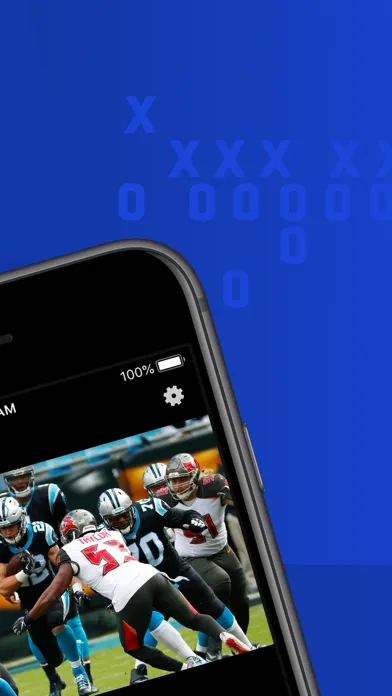 Capturas de tela do NFL Network