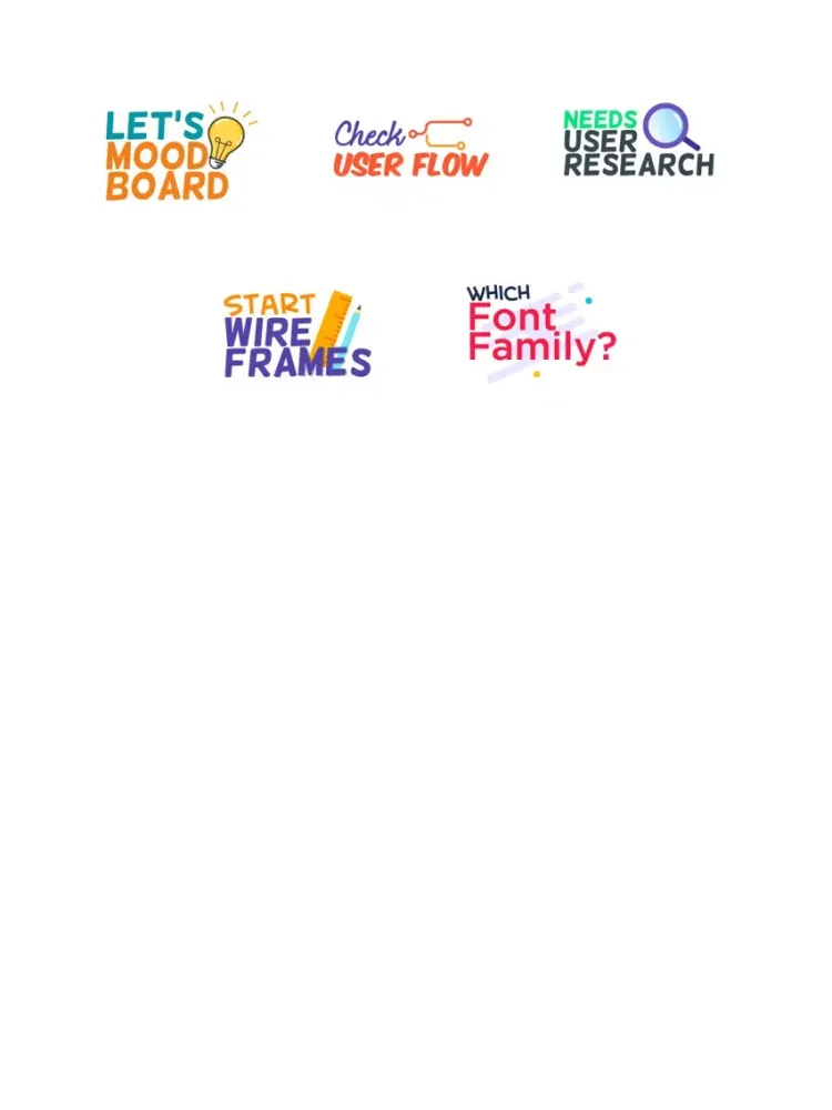 Design Feedback Sticker Pack iPad  スクリーンショット