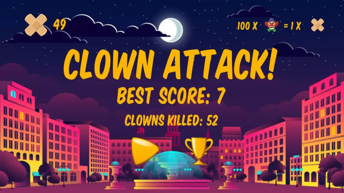 Clown Attack - Get the Killer Clowns!应用截图