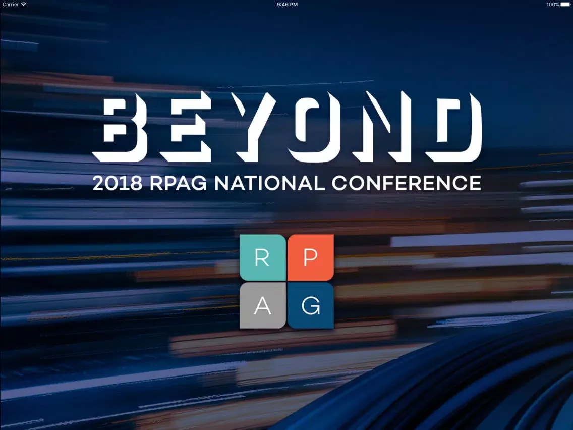 RPAG National Conference iPad  स्क्रीनशॉट