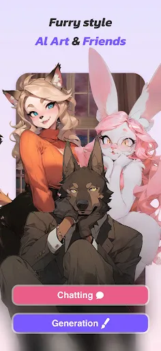 Tangkapan layar Anime Art - AI Art Generator