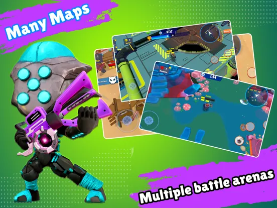 Capturas de pantalla de Gaxos: Brawl Bots iPad 