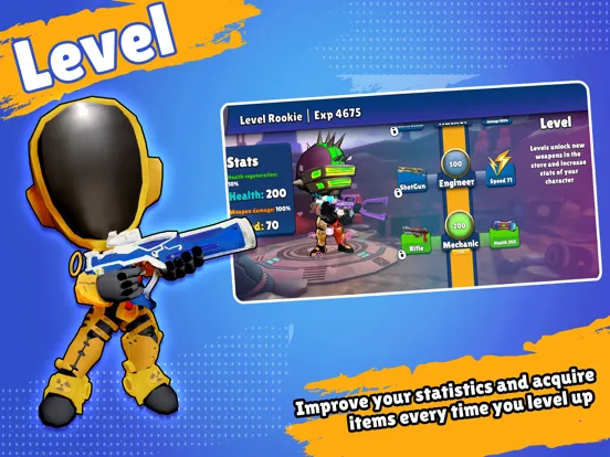 Capturas de pantalla de Gaxos: Brawl Bots iPad 