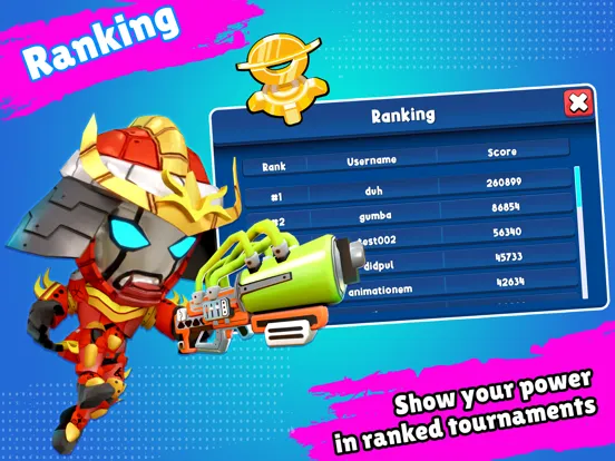 Capturas de pantalla de Gaxos: Brawl Bots iPad 