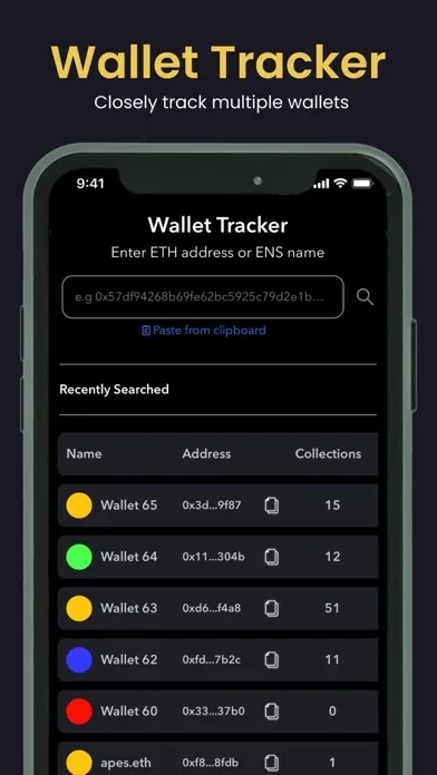 Screenshot di ANZALI: Web3 Wallet Tracker