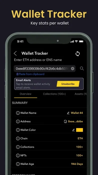 Screenshot di ANZALI: Web3 Wallet Tracker