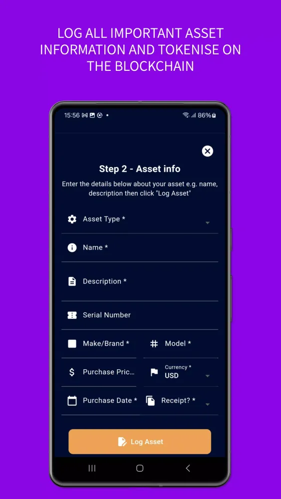 Captures d'écran de Asset Workx