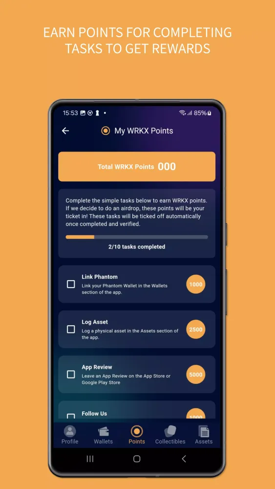 Captures d'écran de Asset Workx