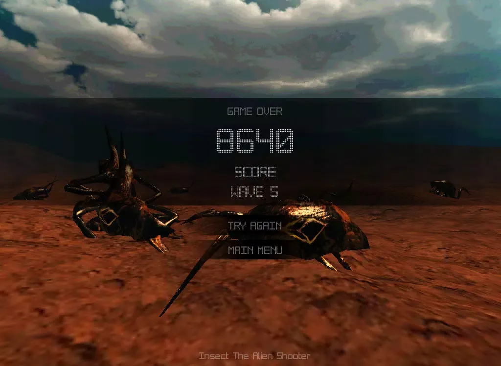 Insect Alien Shooter 3D iPad  Screenshots
