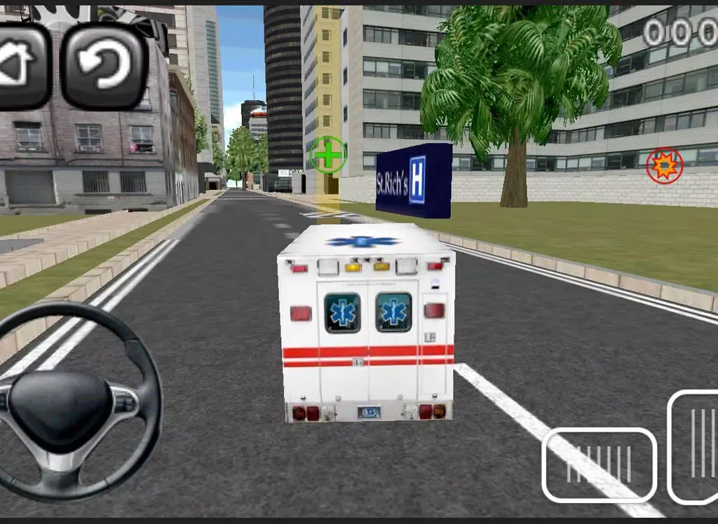 Ambulance Parking 3D iPad  Ekran Görüntüleri