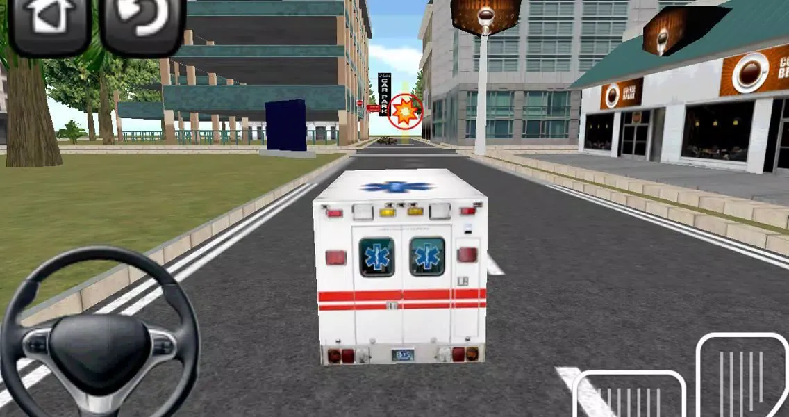 Ambulance Parking 3D Ekran Görüntüleri